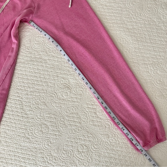 Sundry Pigment Dyed Pink Basic Sweatpants Joggers Women’s 2 / Medium USA Made - Picture 6 of 12
